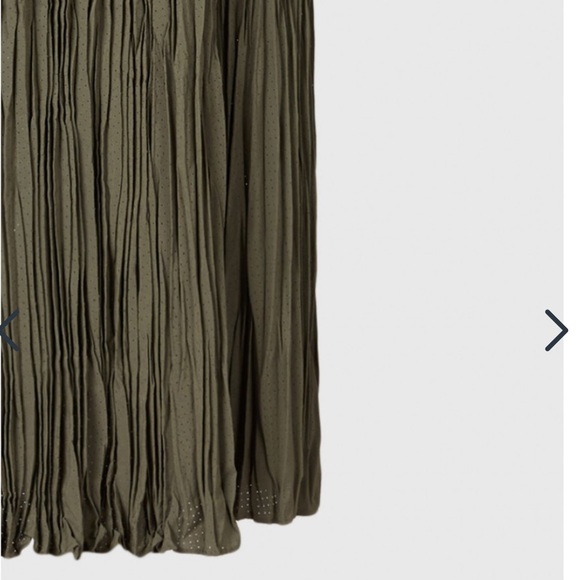 🔥ALL SAINTS🔥LAZE PLEATED MIDI DRESS SPAGHETTI STRAPS SMALL NWT🔥SOLD OUT🔥 - Picture 3 of 3